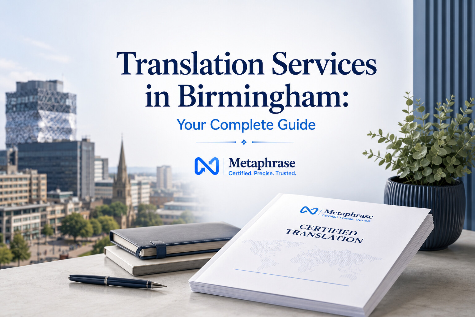 Birmingham city skyline